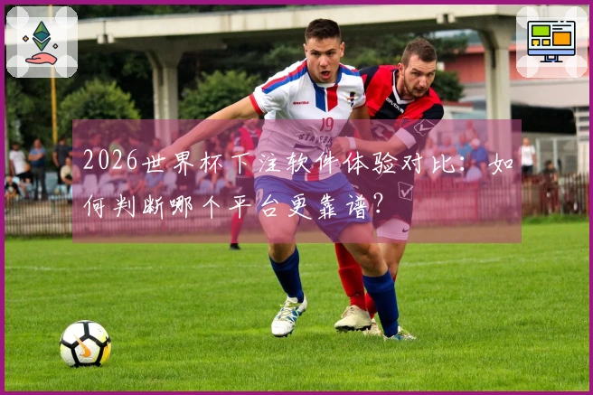2026世界杯下注软件体验对比：如何判断哪个平台更靠谱？