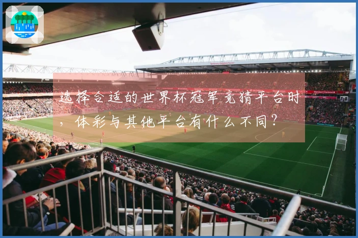 选择合适的世界杯冠军竞猜平台时，体彩与其他平台有什么不同？